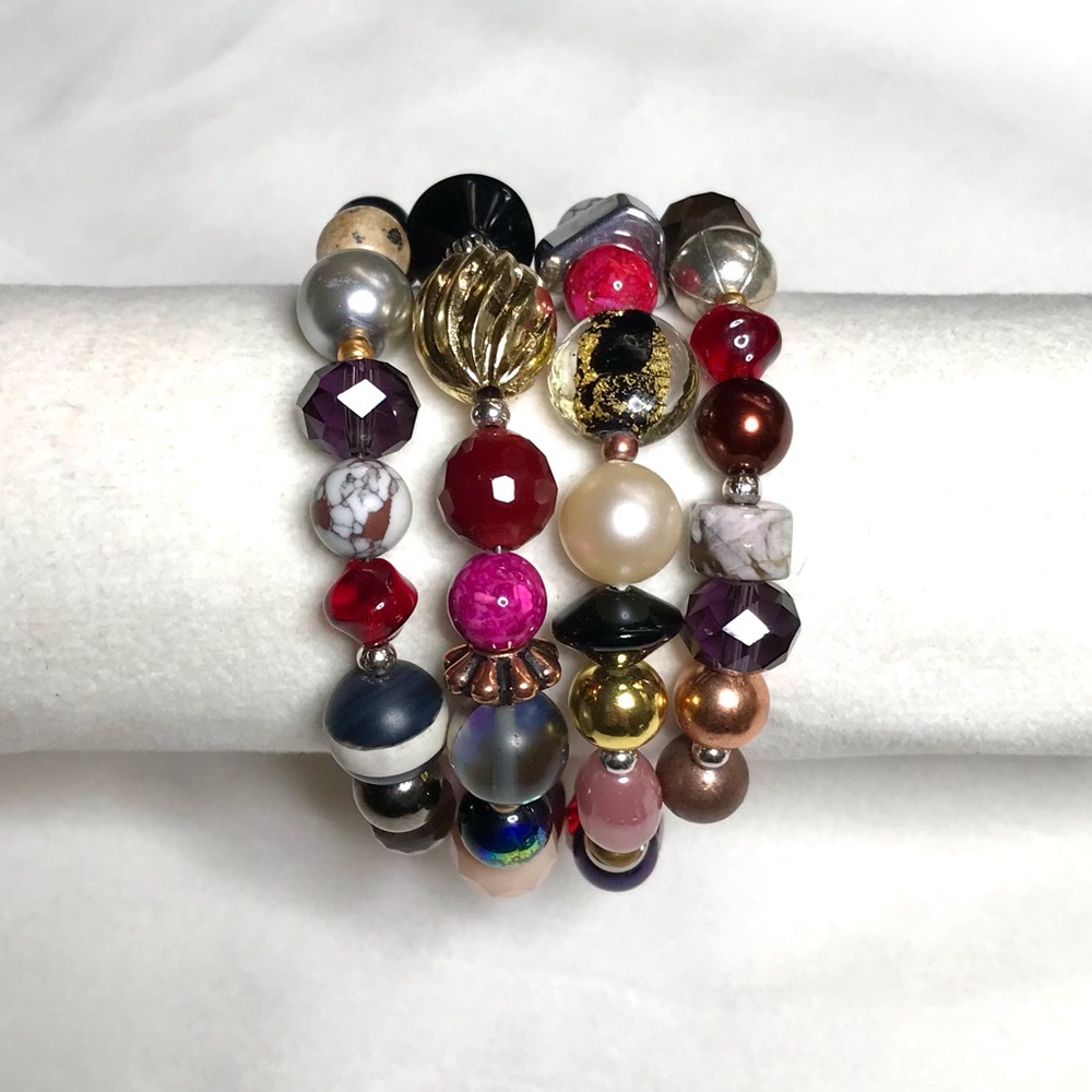 Handmade Bracelet with Vintage and Modern Details (NB63-6H) New Without Tags - Picture 5 of 9